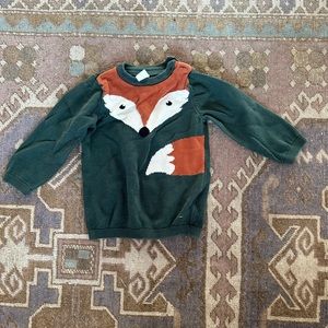 H&M fox sweater